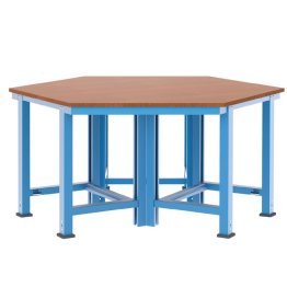 Banc de lucru hexagonal 1830x1585x850mm