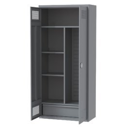 Dulap depozitare arme de foc cu 5 sectiuni si 1 sertar 920x450x2000mm