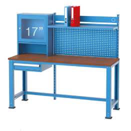 Banc cu dulap calculator productie 17" 1700x600x850mm