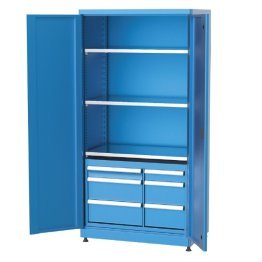 Dulap metalic cu 6 sertare si 3 rafturi 1010x615x2000mm