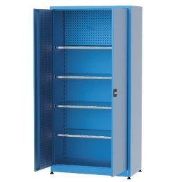 Dulap metalic cu panou scule si rafturi, 1000x500x2000