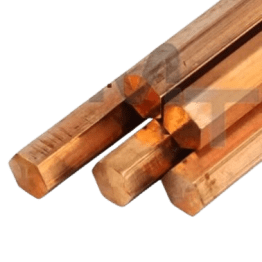 Electrod electroeroziune hexagonal masiv CUPRU SW3