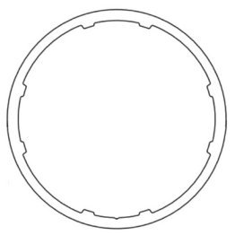 Profil aluminiu rotund compatibil ITEM, Ø30mm