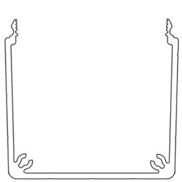 Profil aluminiu compatibil ITEM, Canal I KK6060 60x57.5mm Lungime=3000mm