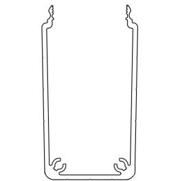 Profil aluminiu compatibil ITEM, Canal I KK8040 80x77mm Lungime=3000mm