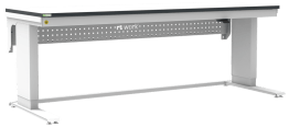 Masa de lucru ESD inaltimea reglabila electric sistem L-Light 2000/700 ergonomic gri deschis
