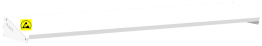 Raft ESD metalic pentru banc de lucru ESD 1740x300 mm gri deschis
