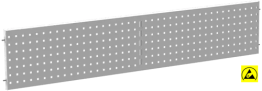 Panou perforat ESD 1400x298 mm gri deschis