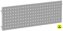 Panou perforat ESD 976x298 mm gri deschis