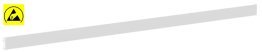 Bara ESD de prindere banc de lucru 1742 mm negru