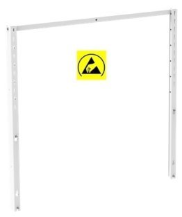 Suport vertical ESD LOW 1480 mm negru