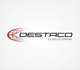 Clema rectilinie DESTACO 604-MM-BLK