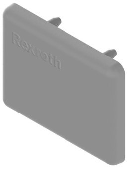Capac profil aluminiu 22.5x30 GREY BOSCH REXROTH