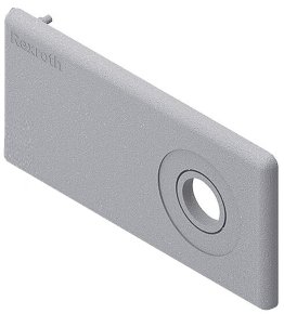 Capac profil aluminiu 45x90 D12.5/D17 GREY BOSCH REXROTH