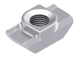 Piulita din otel zincat fanta T canal 6 mm profil aluminiu BOSCH REXROTH