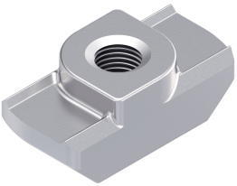 Piulita din otel zincat fanta T canal 8 mm M4 profil aluminiu BOSCH REXROTH