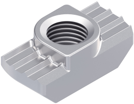 Piulita din otel zincat fanta T canal 8 mm M6 profil aluminiu BOSCH REXROTH