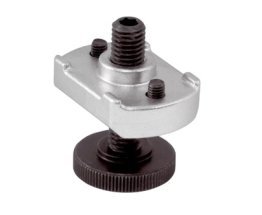 Suport prelungitor, pentru bridă, cu dantură, partea opusă reglabilă | d1=M16 / l=55 mm | 23185.0416