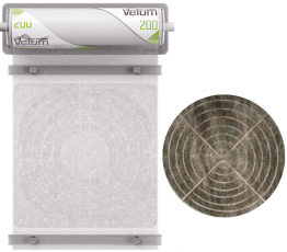 Filtru protectie pentru utilaje industriale VELUM FAST 400 mm