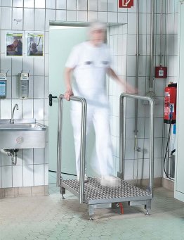 Aparat curatare umeda talpi StepGate I