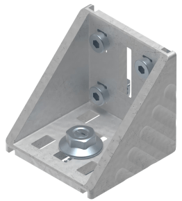 Coltar drept cu cioc 60x60 SET canal 8/10 BOSCH REXROTH