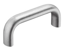 Maner tip U EH 24300.0134 din aluminiu lucios