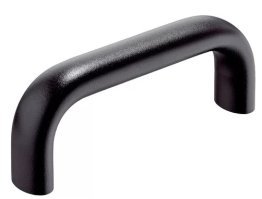 Maner tip U EH 24300.0320 din aluminiu negru