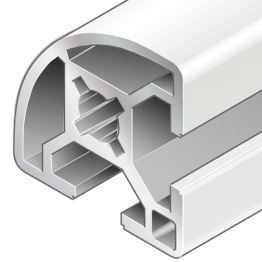 Profil aluminiu BOSCH REXROTH 30x30 R 6070 mm neprelucrat