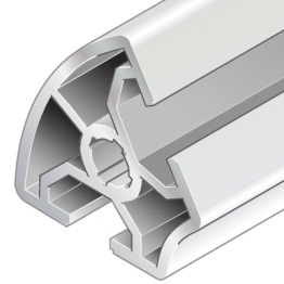 Profil aluminiu BOSCH REXROTH 30x60° 6070 mm neprelucrat