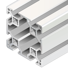 Profil aluminiu BOSCH REXROTH 60x60 8N 6070 mm neprelucrat