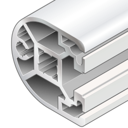 Profil aluminiu BOSCH 40x40 HR 110-6000 mm M12/M12