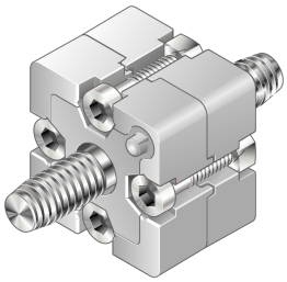 Piesa de imbinare capat profil aluminiu BOSCH REXROTH