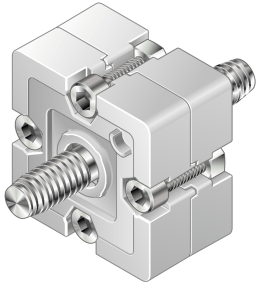 Piesa imbinare de capat profil aluminiu BOSCH REXROTH