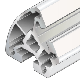 Profil aluminiu BOSCH 40x60° 50-6070 mm Quick & Easy