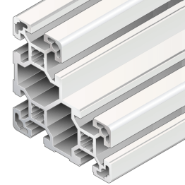 Profil aluminiu BOSCH REXROTH 40x80x80L 6070 mm neprelucrat