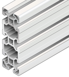 Profil aluminiu BOSCH REXROTH 40x120L 6070 mm neprelucrat