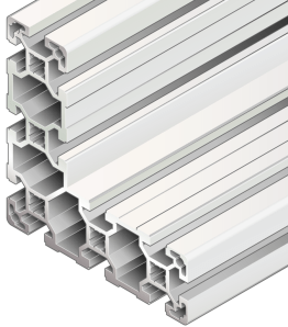 Profil aluminiu BOSCH REXROTH 40x120x120L 50-6070 mm neprelucrat