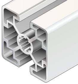Profil aluminiu BOSCH REXROTH 45x45L 2N 6070 mm neprelucrat