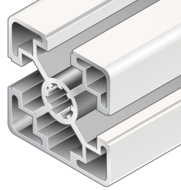 Profil aluminiu BOSCH REXROTH 45x45L 3N 50-6070 mm Quick & Easy