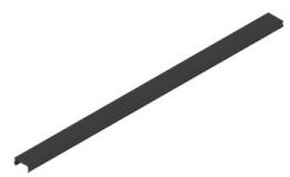 Capac PP negru ESD canal profil din aluminiu BOSCH REXROTH 8 mm