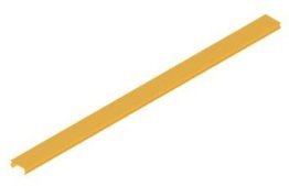 Capac PVC galben canal profil aluminiu BOSCH REXROTH 8 mm