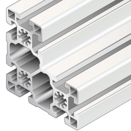 Profil aluminiu BOSCH REXROTH 45x90x90L 6070 mm neprelucrat