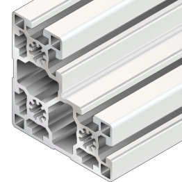 Profil aluminiu BOSCH REXROTH 45x90x90L 4N 6070 mm neprelucrat