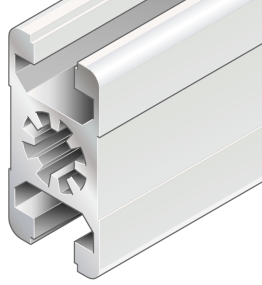 Profil aluminiu BOSCH REXROTH 22.5x45 50-6070 mm neprelucrat