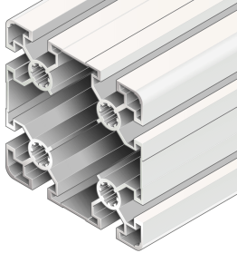 Profil aluminiu BOSCH REXROTH 90x90SL 6070 mm neprelucrat