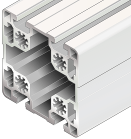 Profil aluminiu BOSCH REXROTH 90x90L 4N 6070 mm neprelucrat