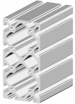 Profil aluminiu compatibil ITEM 60x120 Sistem 30 Canal 6