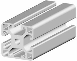 Profil aluminiu compatibil ITEM 40x40L3N LIGHT Canal 8