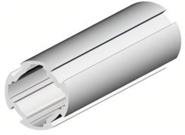 Profil aluminiu rotund compatibil ITEM I D30K Ø30mm