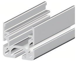 Profil aluminiu special compatibil ITEM I8 RP01